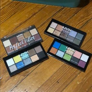 NYX Eyeshadow Palette Bundle